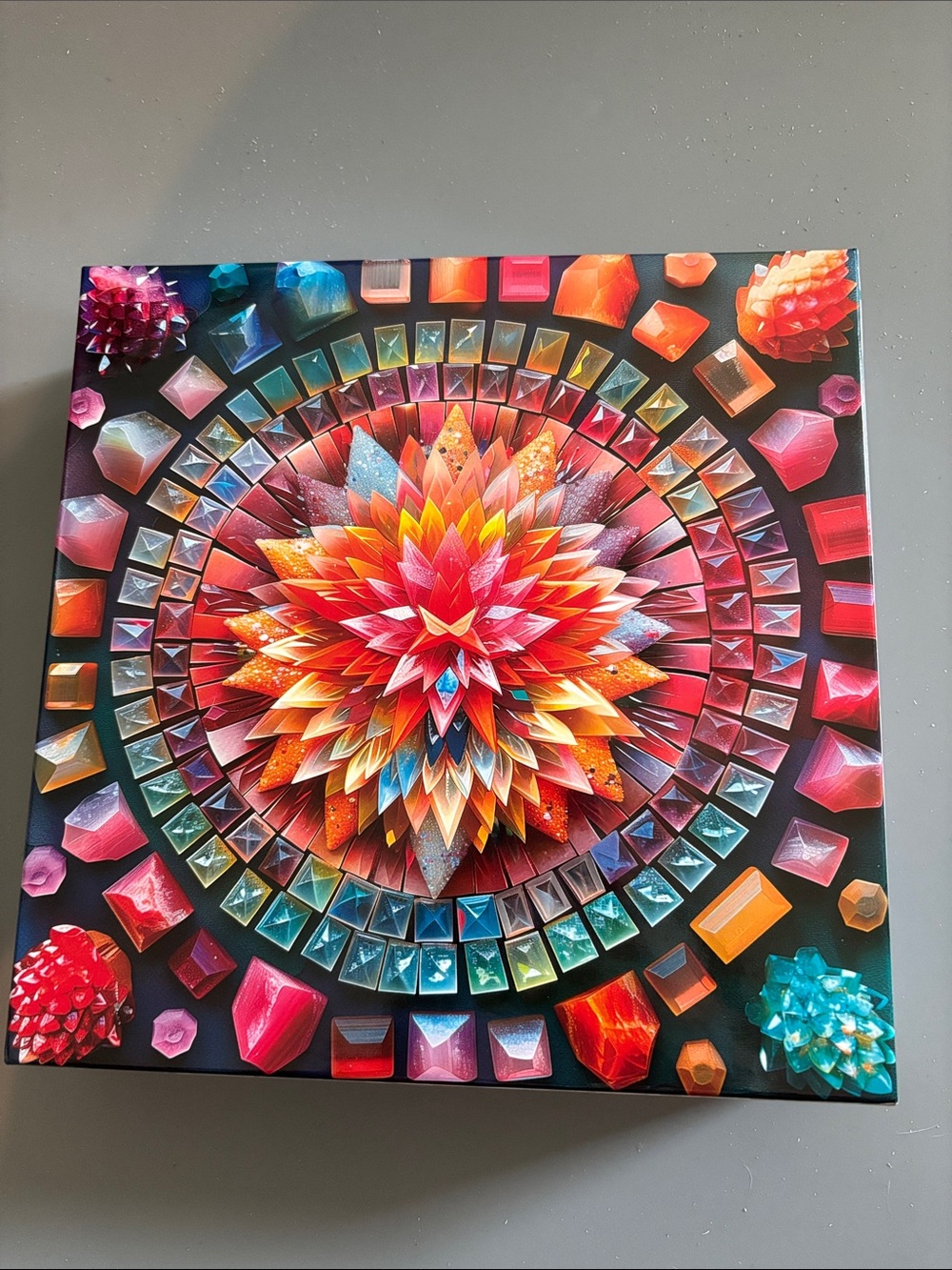 Crystal Mandala 1000 piece jigsaw puzzle